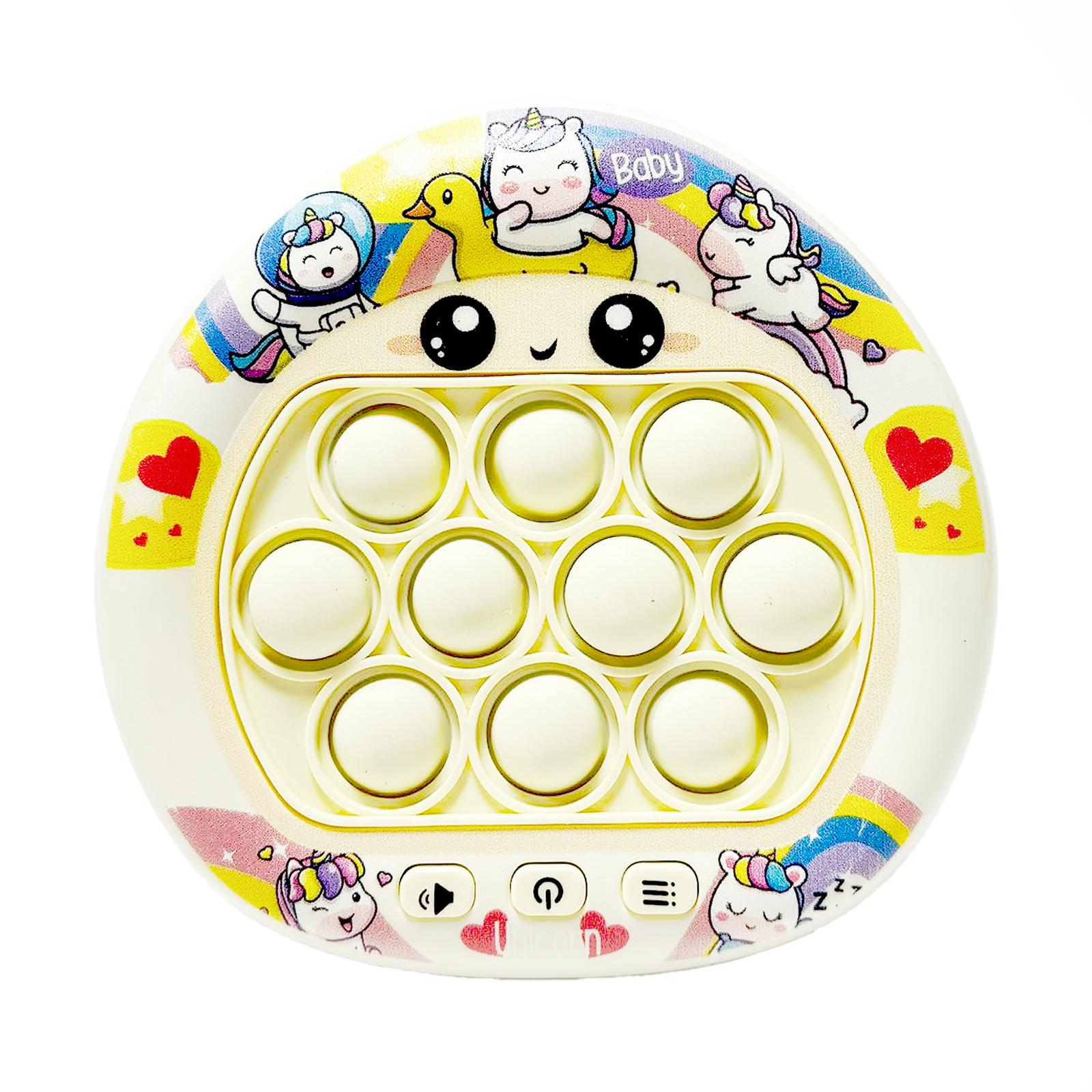 Интерактивная игрушка Quick Push Game Pop It Cute Unicorn 200 уровней - фото 6 Интерактивная игрушка Quick Push Game Pop It Cute Unicorn 200 уровней - фото 6