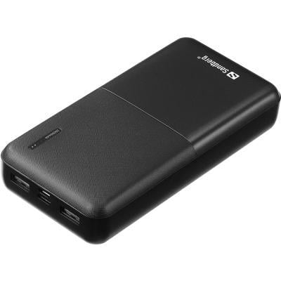 Повербанк УМБ Sandberg Saver USB-C Micro-USB output: USB-A 2 Total 5V/2.4A 20000 mAh (320-42)