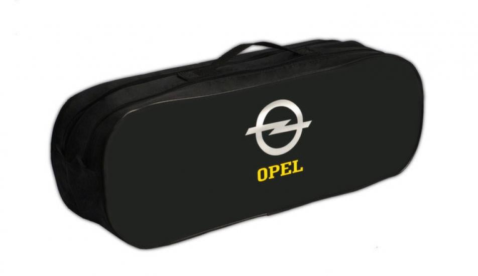 Сумка-органайзер автомобільна в багажник Opel 50x18x17 см Black (118012)