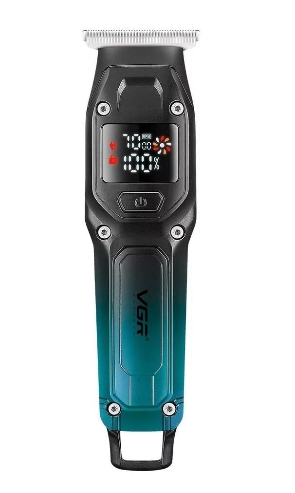 Тример для бороди та вусів VGR V-964 з насадками