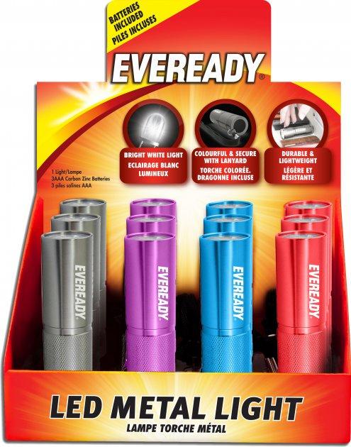 Ліхтар Energizer EVEREADY 3AAA Metal Colour Counter Tray (1728820915)