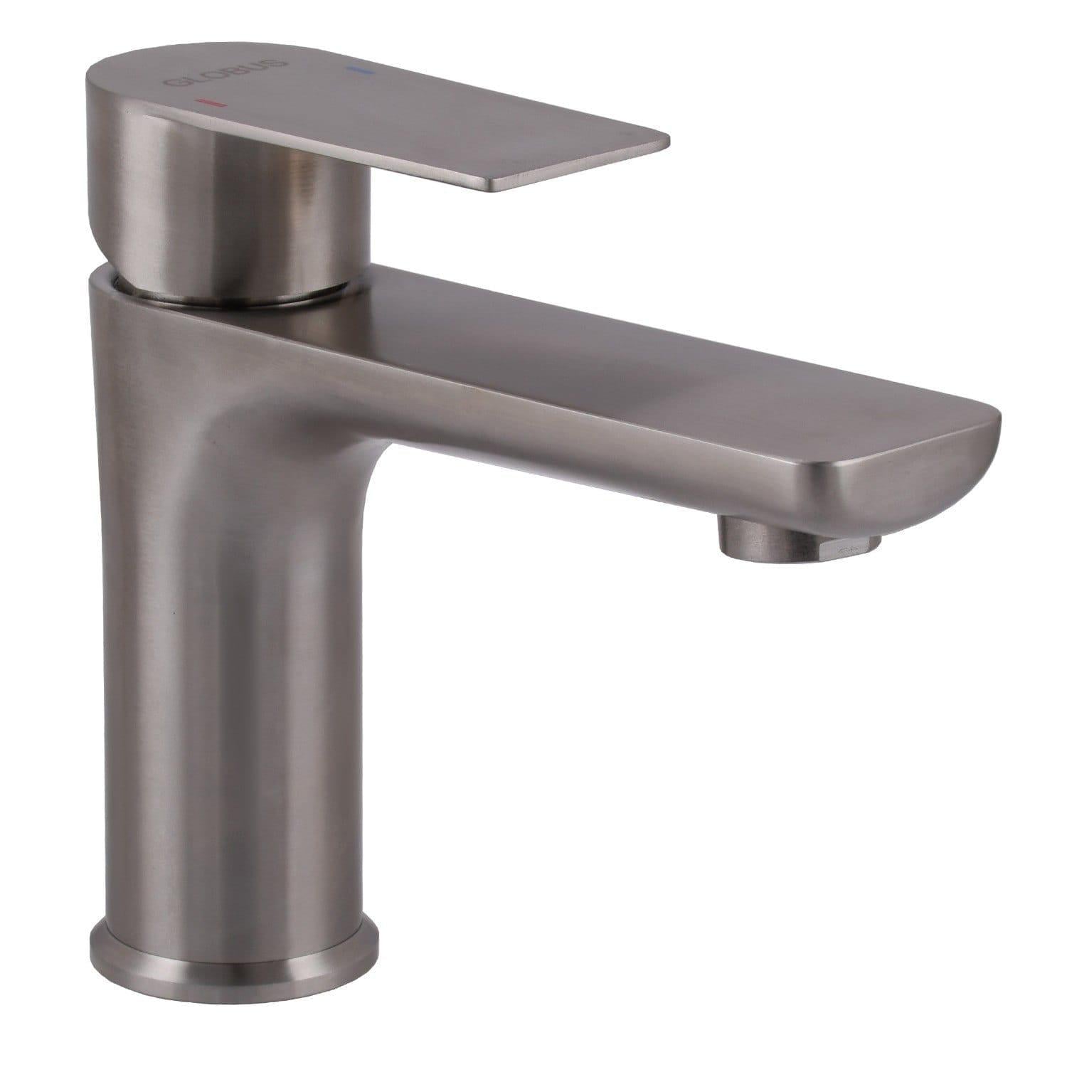 Смеситель для раковины Globus Lux Swiss SQW-101-304 однорычажный Сатин (GSR-000031274) Смеситель для раковины Globus Lux Swiss SQW-101-304 однорычажный Сатин (GSR-000031274)