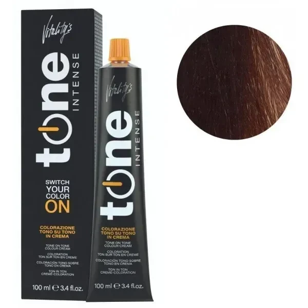 Крем-краска для волос тонирующая безамиачная Tone Intense Vitality's 7/9 Блондин коричневый 100 мл Крем-краска для волос тонирующая безамиачная Tone Intense Vitality's 7/9 Блондин коричневый 100 мл