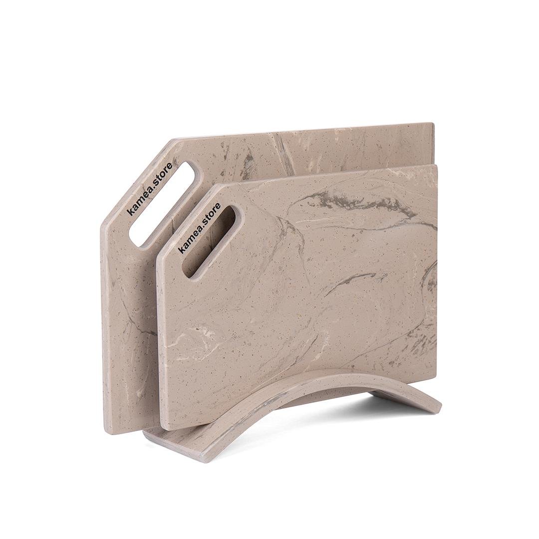 Набір кухонних дощок Kamea зі штучного каменю Stone Veil