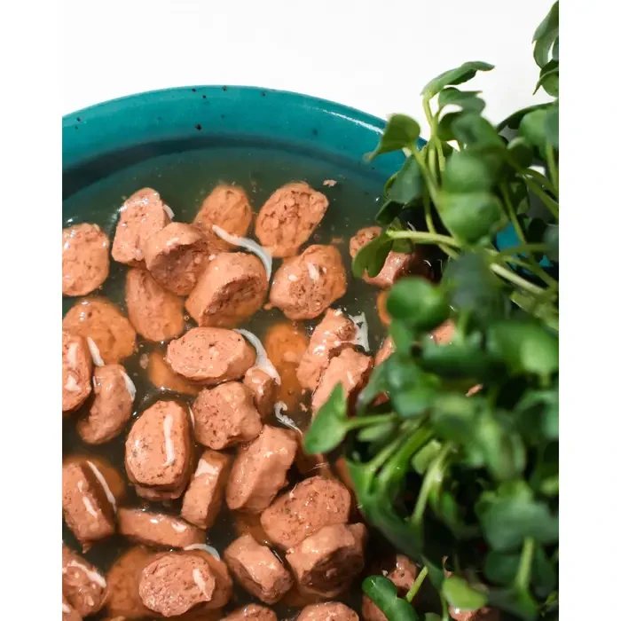 Вологий корм для котів Half&Half 5+1 pouch качка 600 г (HH_040492) - фото 9 Вологий корм для котів Half&Half 5+1 pouch качка 600 г (HH_040492) - фото 9