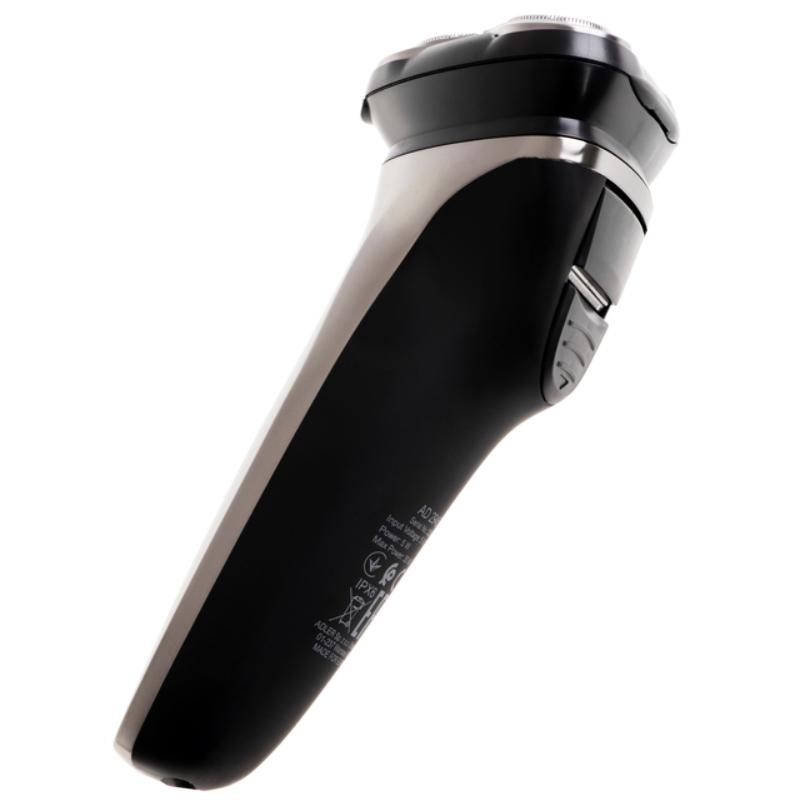 Електробритва для чоловіків Adler AD 2945 роторна акумуляторна з LCD дисплеєм тримером і USB 5 Вт Сірий - фото 3