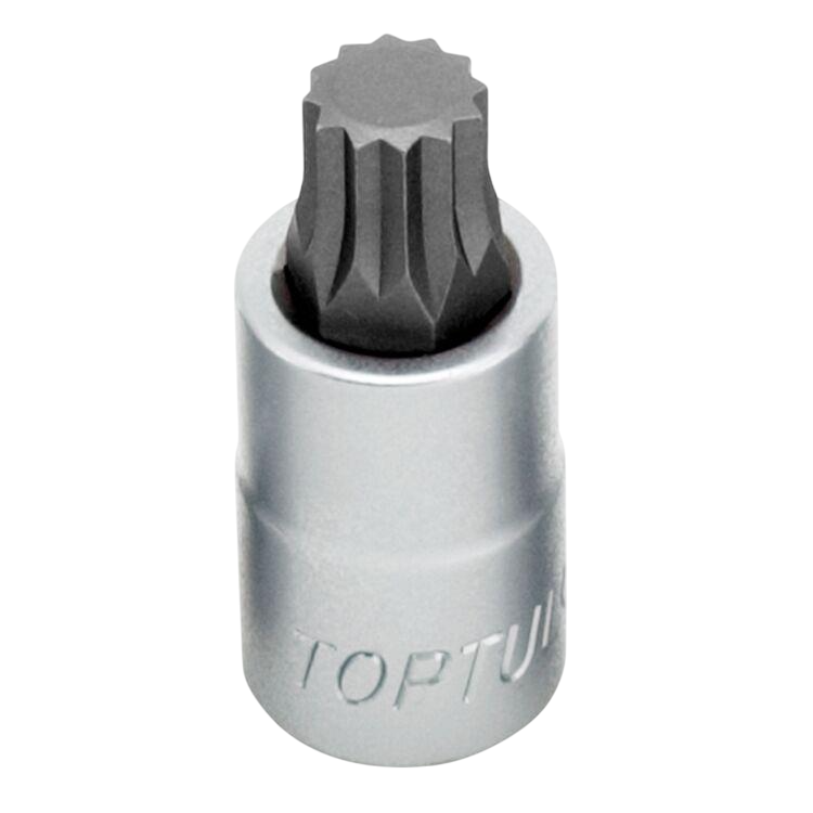 Головка торцевая Toptul с битой SPLINE 1/2 М16 55 мм (BCHA1616)