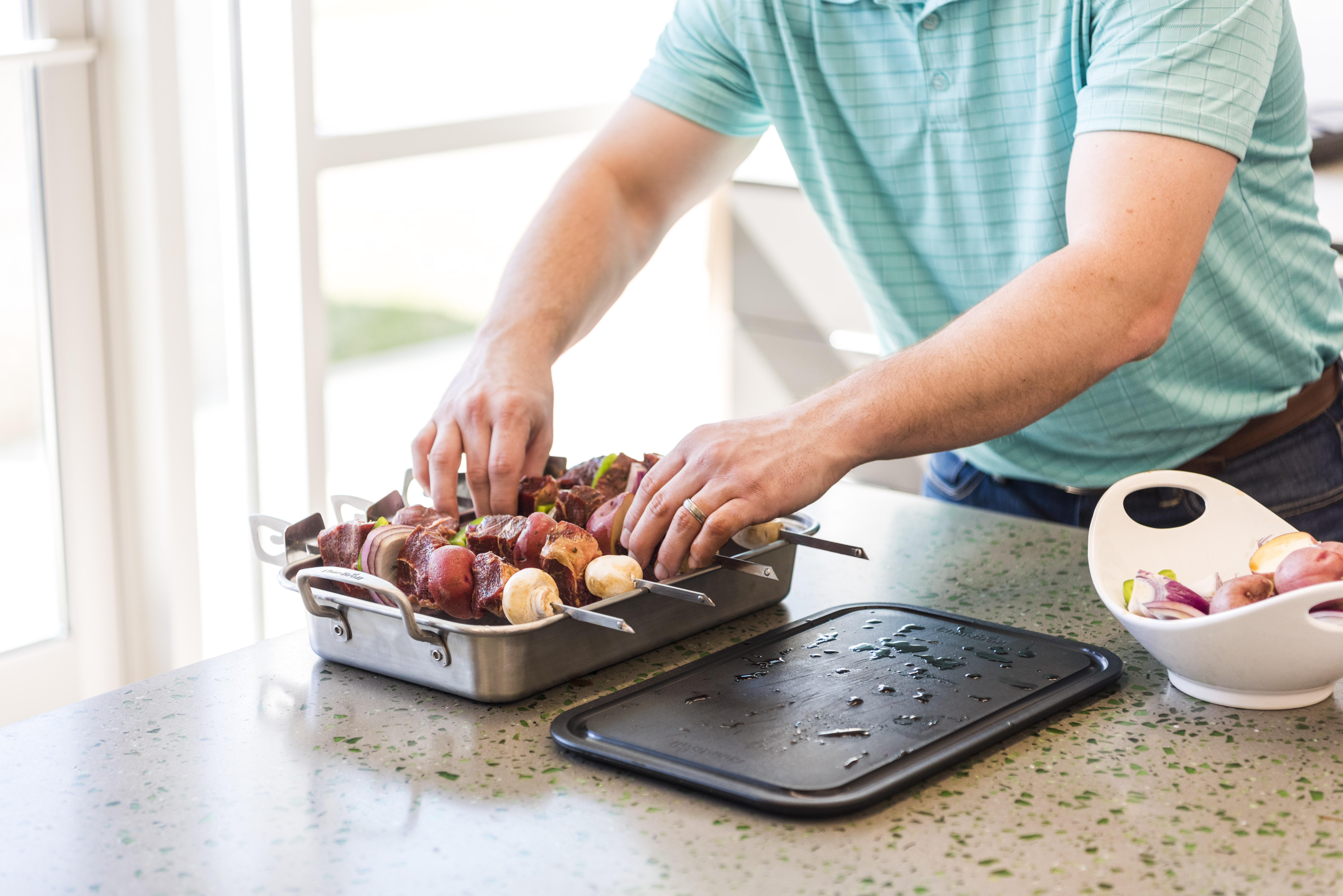 Шампуры Char-Broil Grill+ Sliding Skewer Set 4 шт. (8966596R04) - фото 6