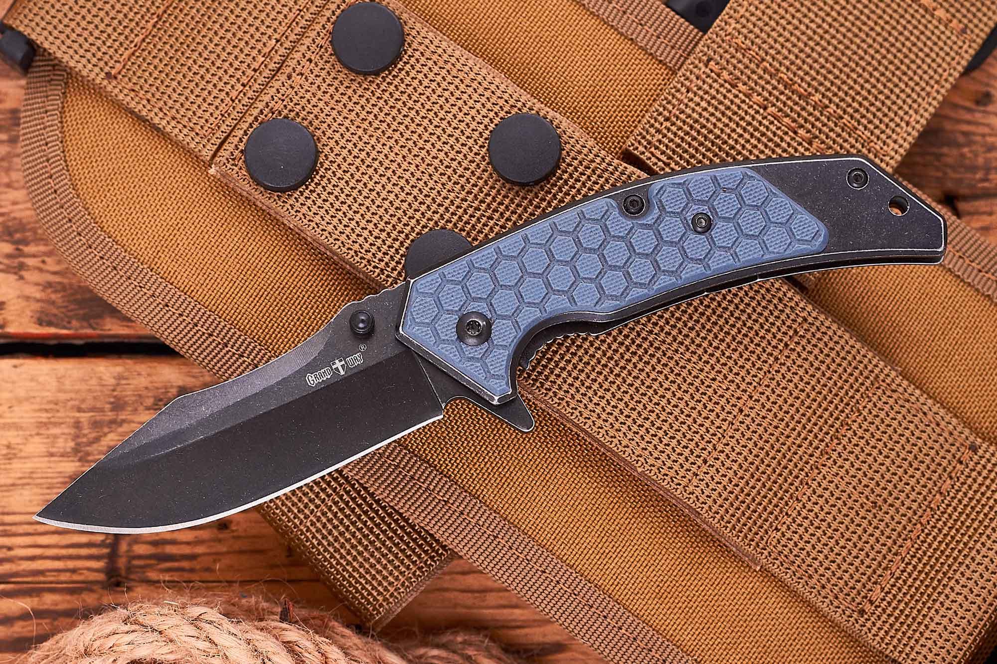 Нож карманный складной Grand Way 80 мм (WK06117) - фото 6 Нож карманный складной Grand Way 80 мм (WK06117) - фото 6