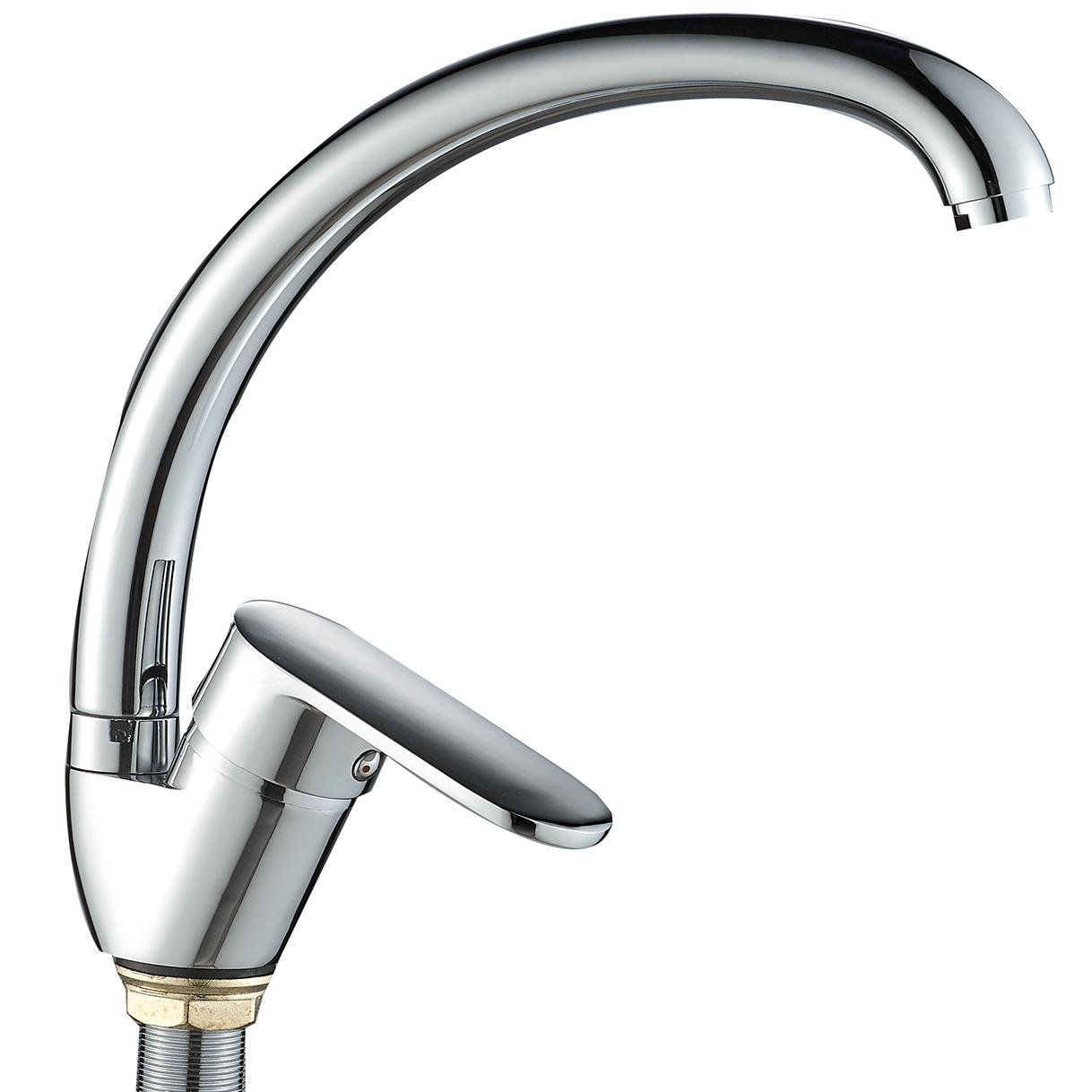 Смеситель для кухни Lidz Tani 008F LDTAN008FCRM44971 однорычажный Хром (213769)