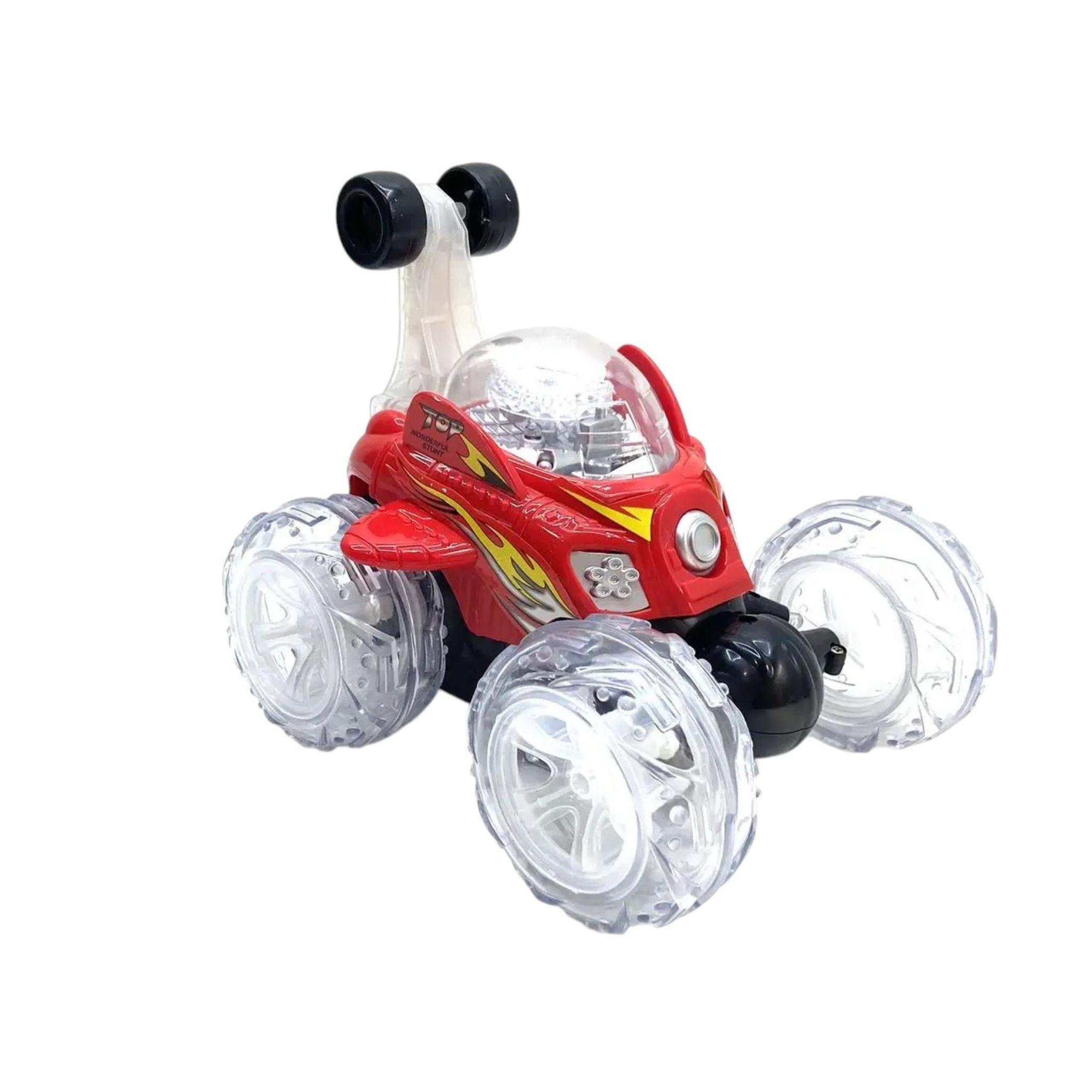 Машина трюковая Limo Toy JT9293-9294 на радиоуправлении с подсветкой колёс и суперсальто (29518802)