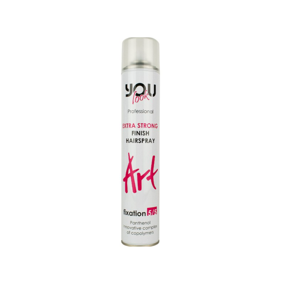 Лак для екстрасильної фіксації You Look Profession Art Extra Strong Finish Hairspray 500 мл