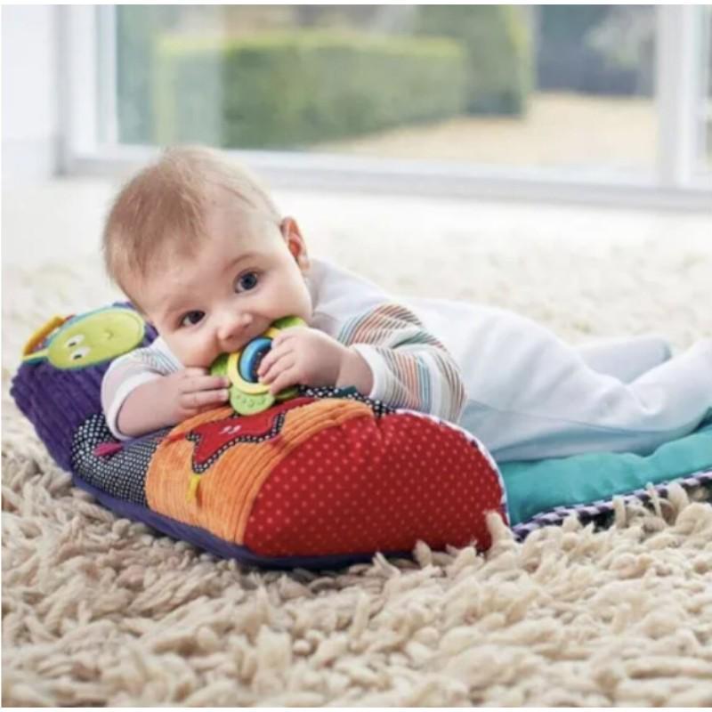 Развивающий коврик Baby Carpet с мягким валиком 75х42 см Зеленый (023-78) - фото 2 Развивающий коврик Baby Carpet с мягким валиком 75х42 см Зеленый (023-78) - фото 2