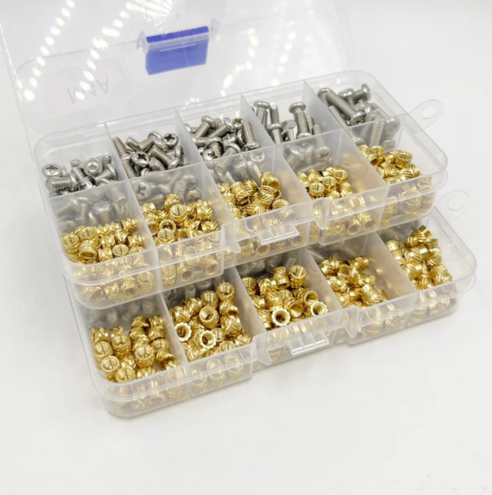 Набір термогайки та гвинти DIN7985 для 3D друку та моделювання Spec М3 мм 420 шт. (SP-1693A420) - фото 7 Набір термогайки та гвинти DIN7985 для 3D друку та моделювання Spec М3 мм 420 шт. (SP-1693A420) - фото 7