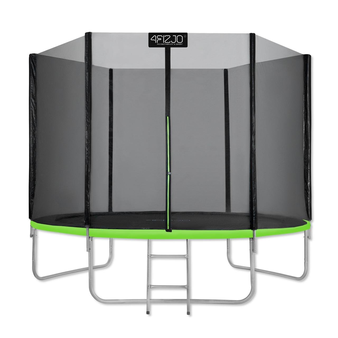 Батут с внешней сеткой 4FIZJO 4FJ0306 Classic 10FT 312 см Black/Green - фото 2 Батут с внешней сеткой 4FIZJO 4FJ0306 Classic 10FT 312 см Black/Green - фото 2