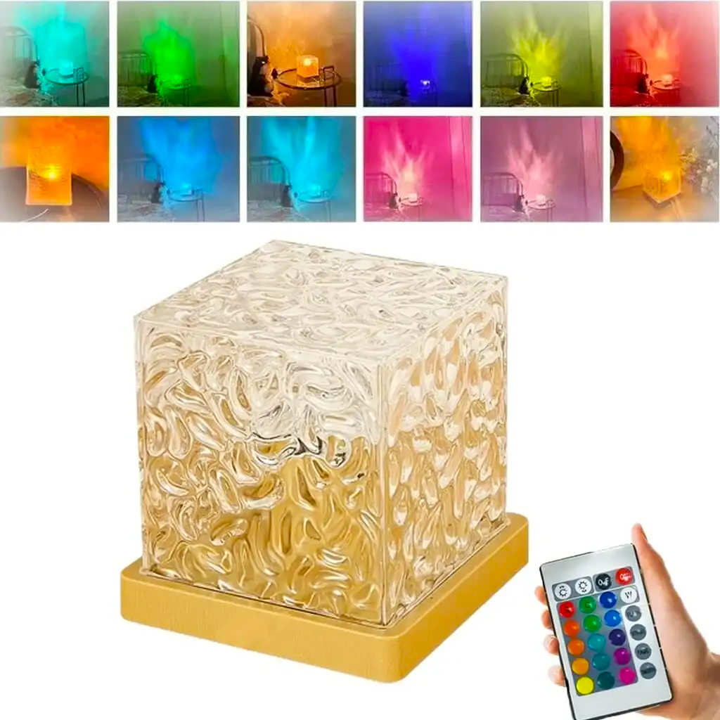 Настільний нічник проєктор з пультом RGB (21297204) - фото 9