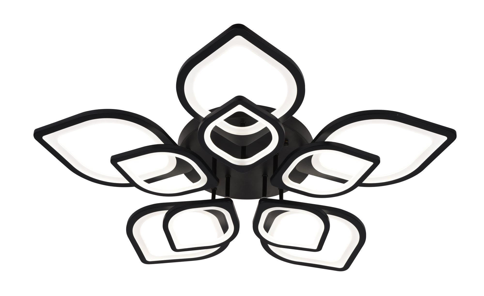 Люстра светодиодная акриловая Valeso V X6133-10 BK (000040000)