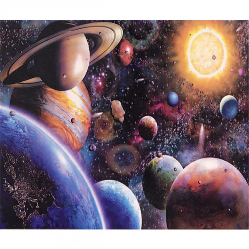Алмазная мозаика Color-It GM73761 Планеты 30х40 см