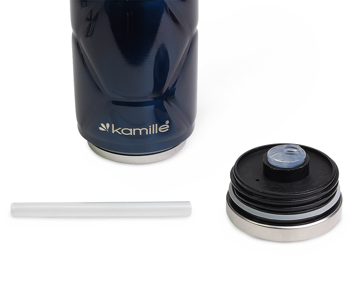 Термобанка Kamille 330 мл из нержавеющей стали Синий KM-2207 - фото 4 Термобанка Kamille 330 мл из нержавеющей стали Синий KM-2207 - фото 4