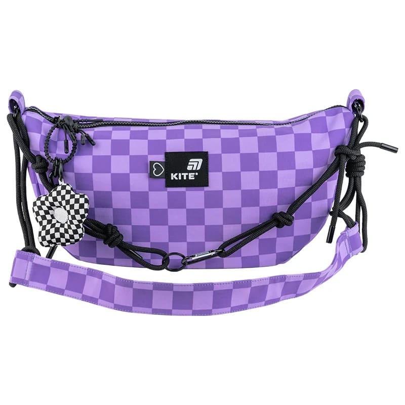 Женская сумка-кроссбоди молодежная KITE Education teens 6 л Фиолетовый (K25-2774-2)