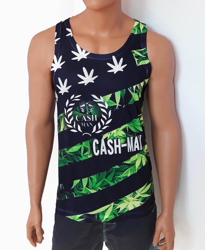 Майка мужская Leonidas L Черный (2471) Майка мужская Leonidas L Черный (2471)