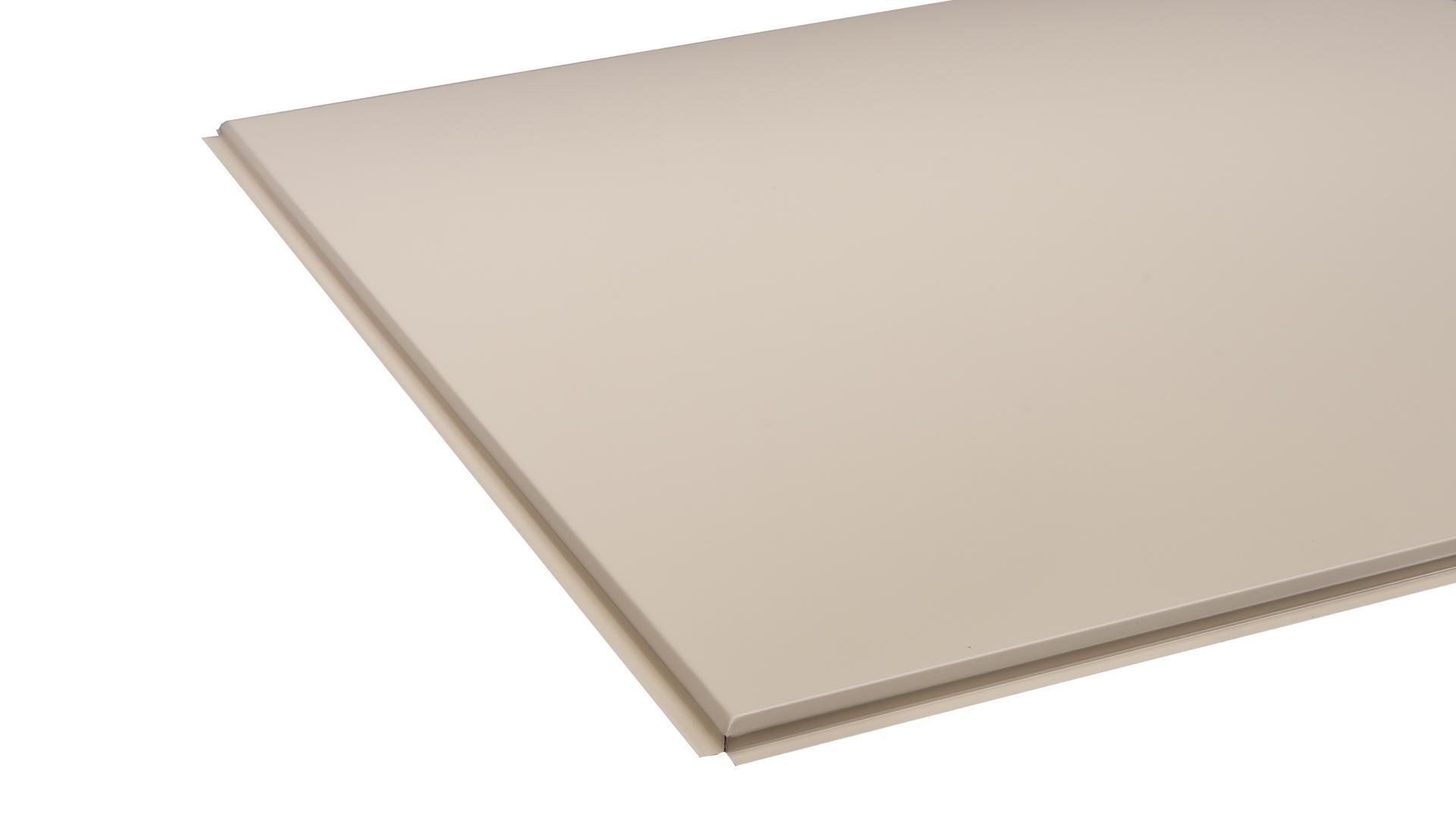 Плита металлическая объемная 590х590 мм Бежевый