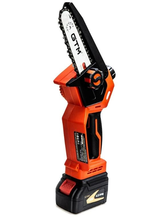 Акумуляторна ланцюгова пилка GTM CS18/127BL з акумулятором та зарядним пристроєм (CS18/127BL KIT) - фото 2 Акумуляторна ланцюгова пилка GTM CS18/127BL з акумулятором та зарядним пристроєм (CS18/127BL KIT) - фото 2