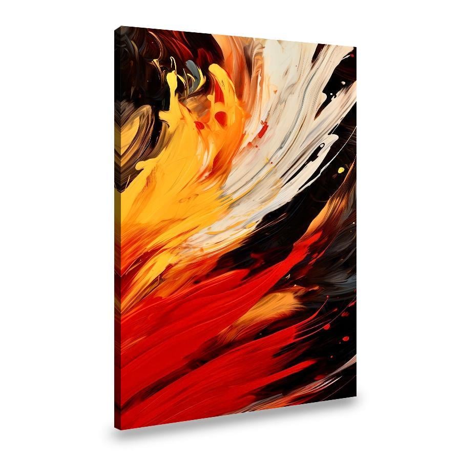 Картина на холсте Абстракция яркие краски 80x54 см (119VP_L)