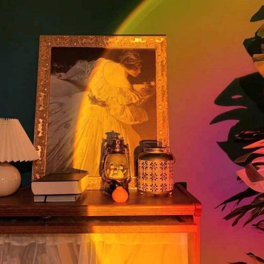 Лампа Atmosphere Sunset Lamp ефект веселки - фото 8 Лампа Atmosphere Sunset Lamp ефект веселки - фото 8