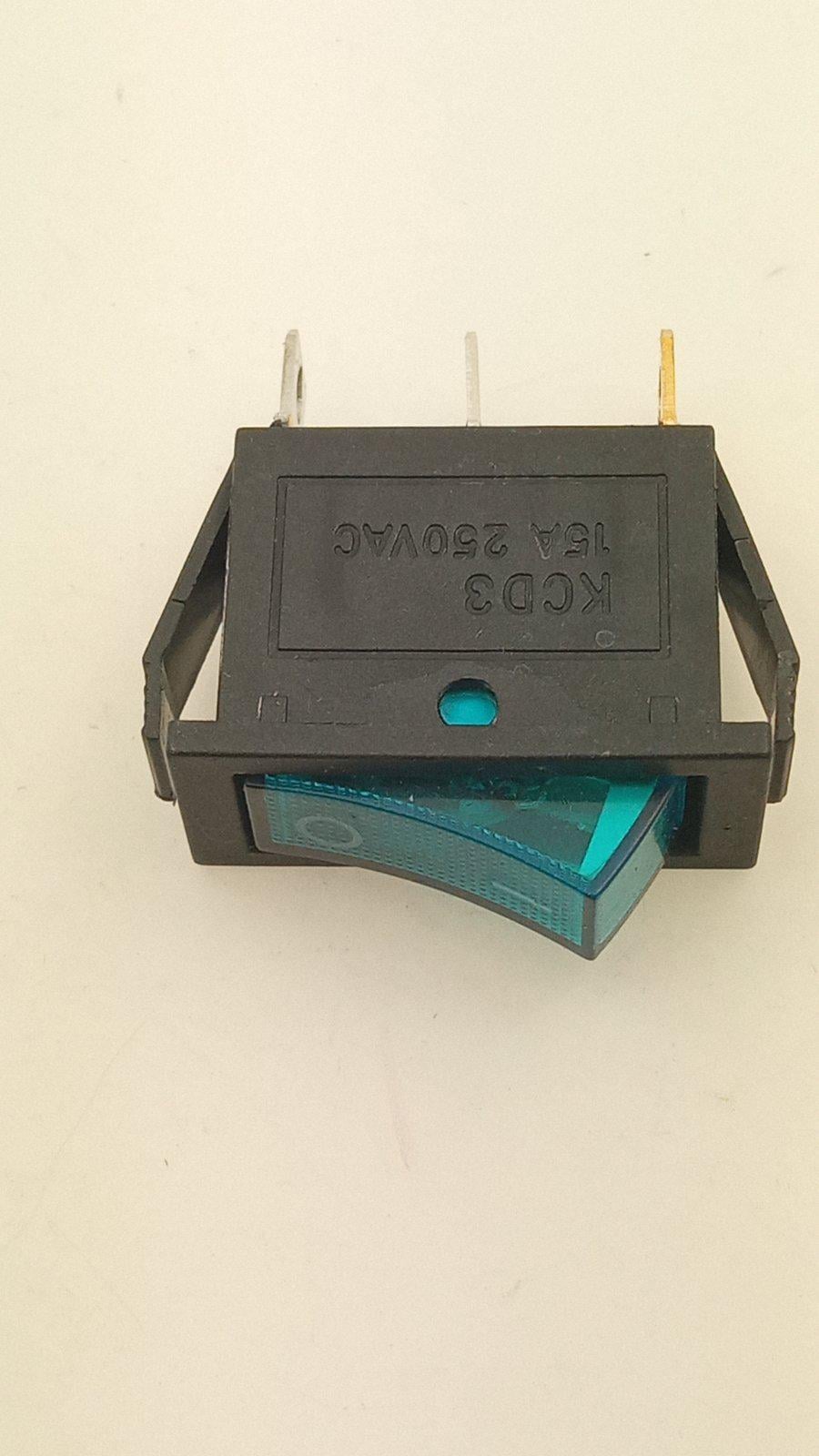 Выключатель IRS-101-1A SPST 3P с подсветкой (13340)