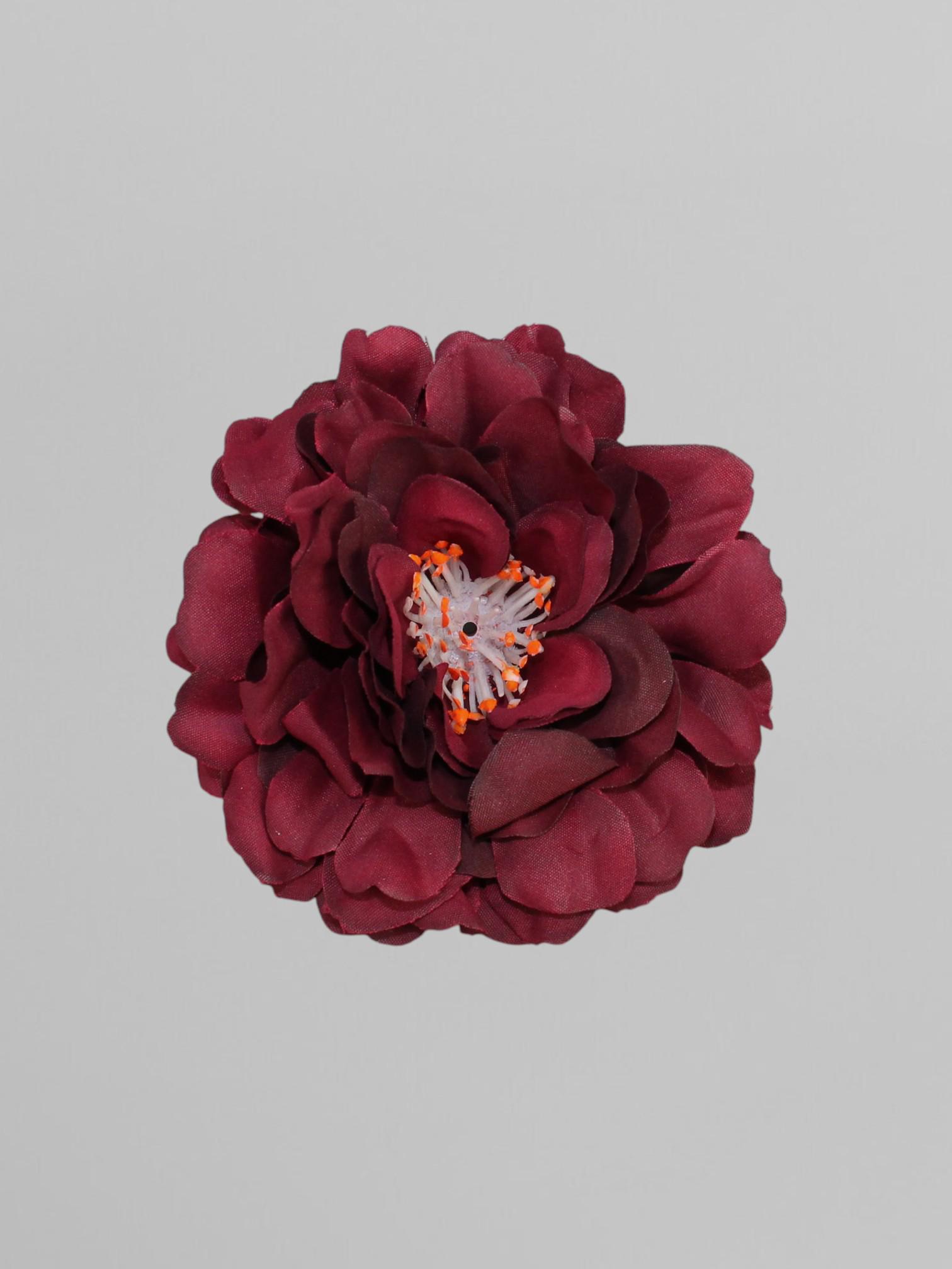 Головка искусственного пиона 9 см Бордовый (К05075)