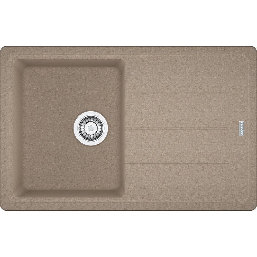 Мойка кухонная Franke 114.0306.793 гранитная прямоугольная 780x500 мм Бежевый (205226)