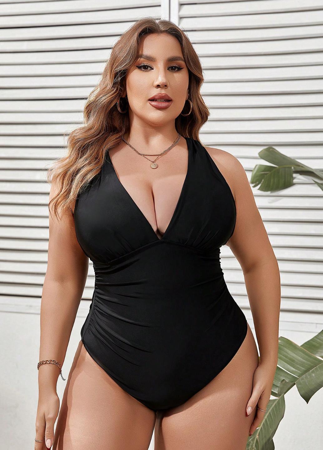 Купальник цельный Fina0XL р. 48-50 Black (13532) - фото 5 Купальник цельный Fina0XL р. 48-50 Black (13532) - фото 5