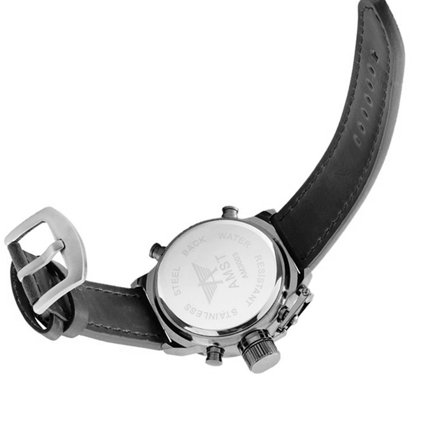 Часы мужские AMST AM3003 ударопрочные Черный (2104618451) - фото 8 Часы мужские AMST AM3003 ударопрочные Черный (2104618451) - фото 8