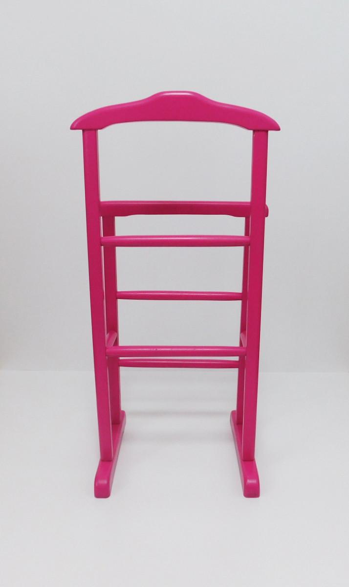 Стійка для одягу дитяча масив дерева Рожевий (1922524651) - фото 3 Стійка для одягу дитяча масив дерева Рожевий (1922524651) - фото 3