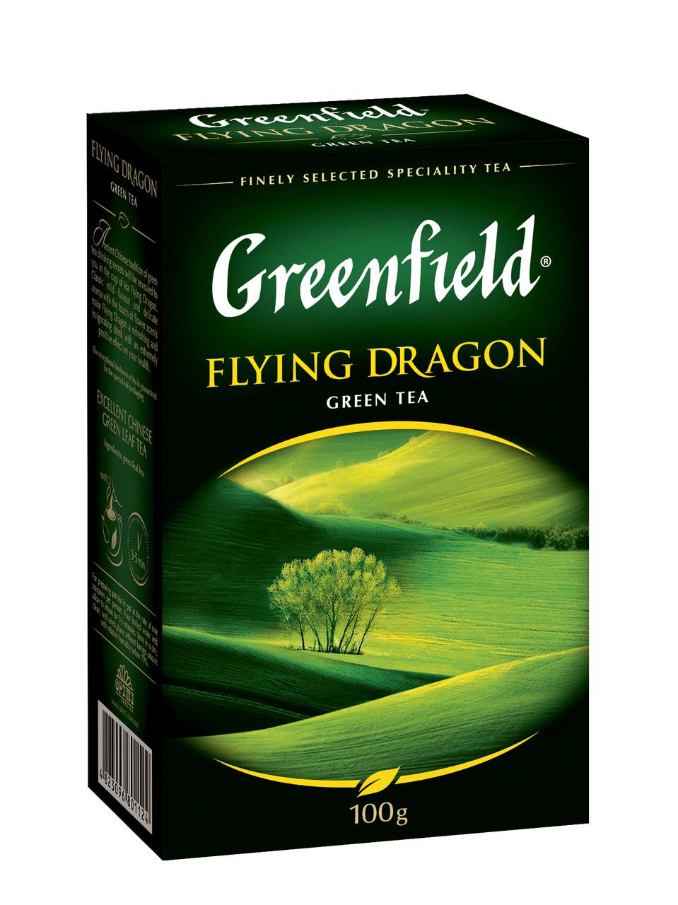 Чай Greenfield Flying Dragon зелений листовий 100 г (213)