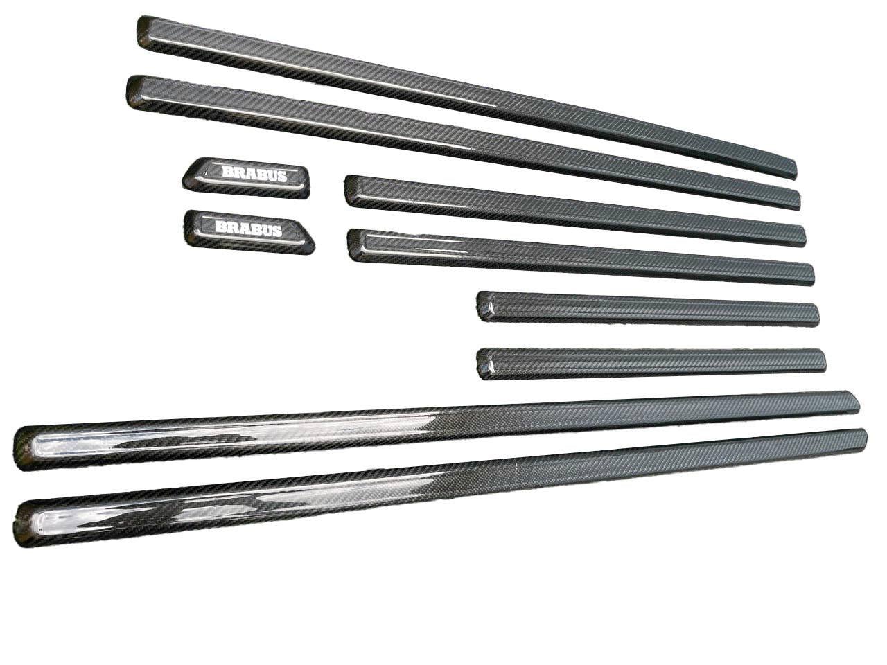Молдинги BRB Carbon для Mercedes G сlass W465 2025- гг. 10 шт. натуральный Карбон (137724)