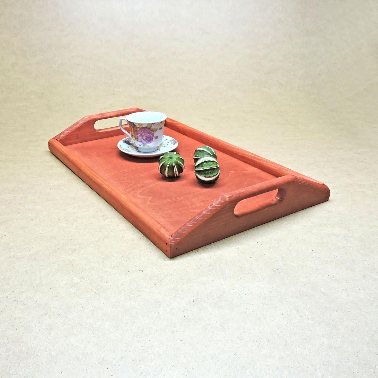 Поднос деревянный Рошфор Коралл (ПДС-000504)