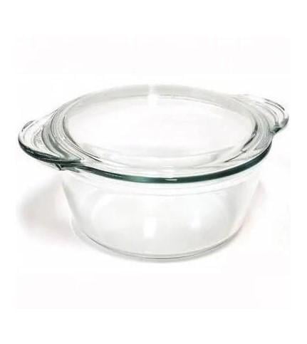 Каструля для запікання кругла Simax 2,8 л жаростійке скло (30dc123b)