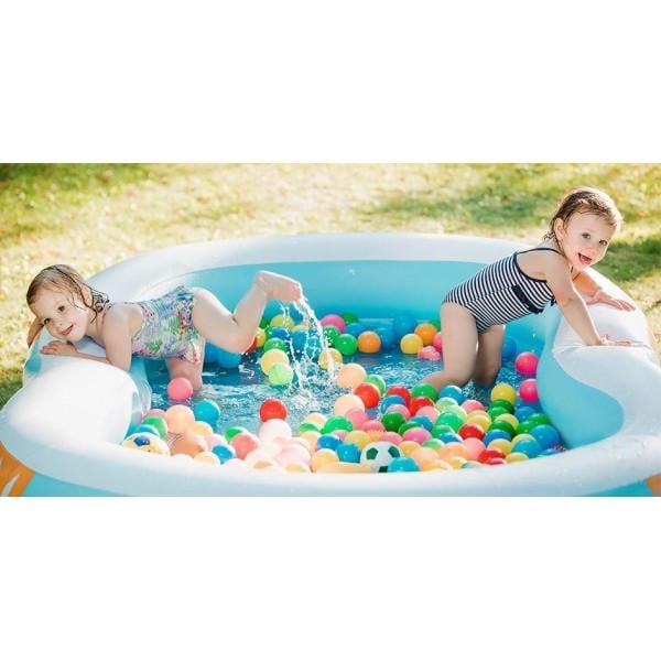 Набор цветных мячей Intex 8 см 100 шт. (D-2019091224) - фото 2 Набор цветных мячей Intex 8 см 100 шт. (D-2019091224) - фото 2