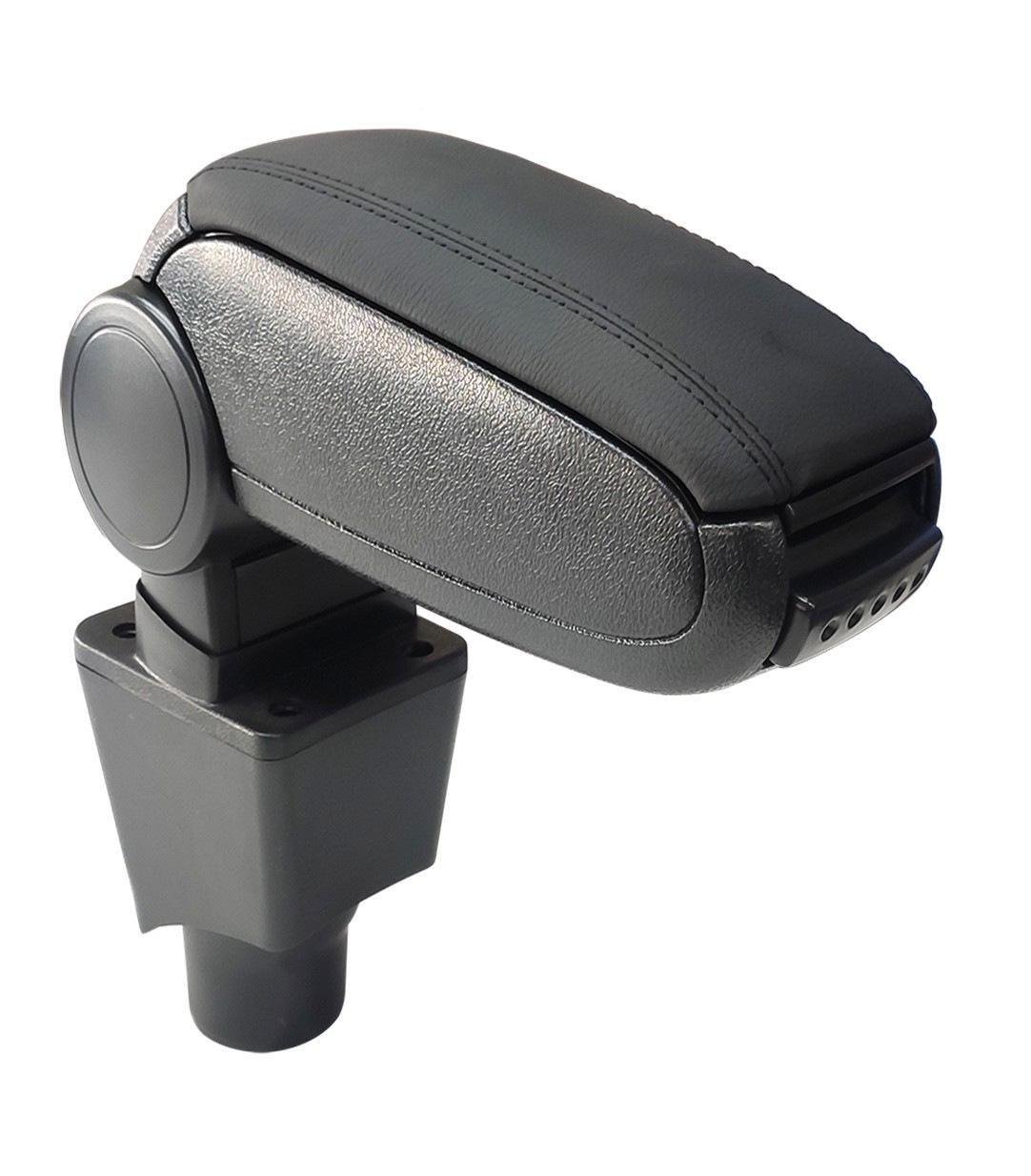 Подлокотник Niken Luxury 2013-2017 abs-пластик для Renault Sandero 2013-2022 Черный