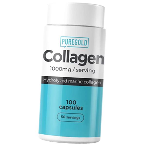 Колаген морський Pure Gold Protein Marine Collagen Caps у формі гідролізованих пептидів  100 капс. (68618002)