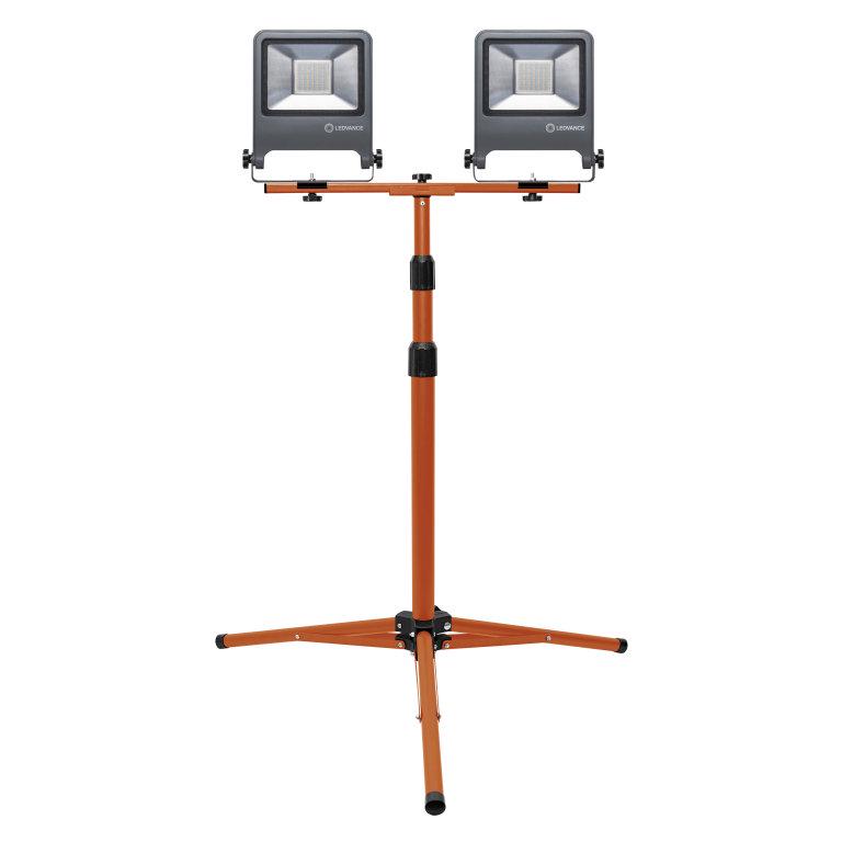 LED-прожектор Ledvance Worklight Tripod со штативом 2x50W 220V 9000 Lm 4000K 1800x780x680 мм IP65 (4058075213999)