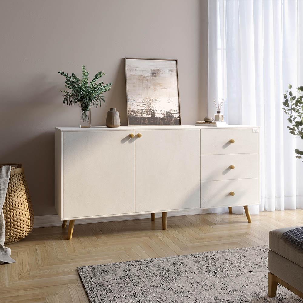 Комод Lion Хьюге-5 Бетон Style (000-000-1853) - фото 1