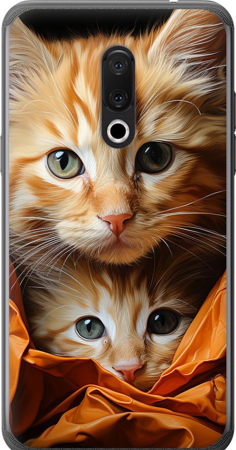 Чехол на Meizu 15 Котики 2 (5664u-1472-42517) Чехол на Meizu 15 Котики 2 (5664u-1472-42517)