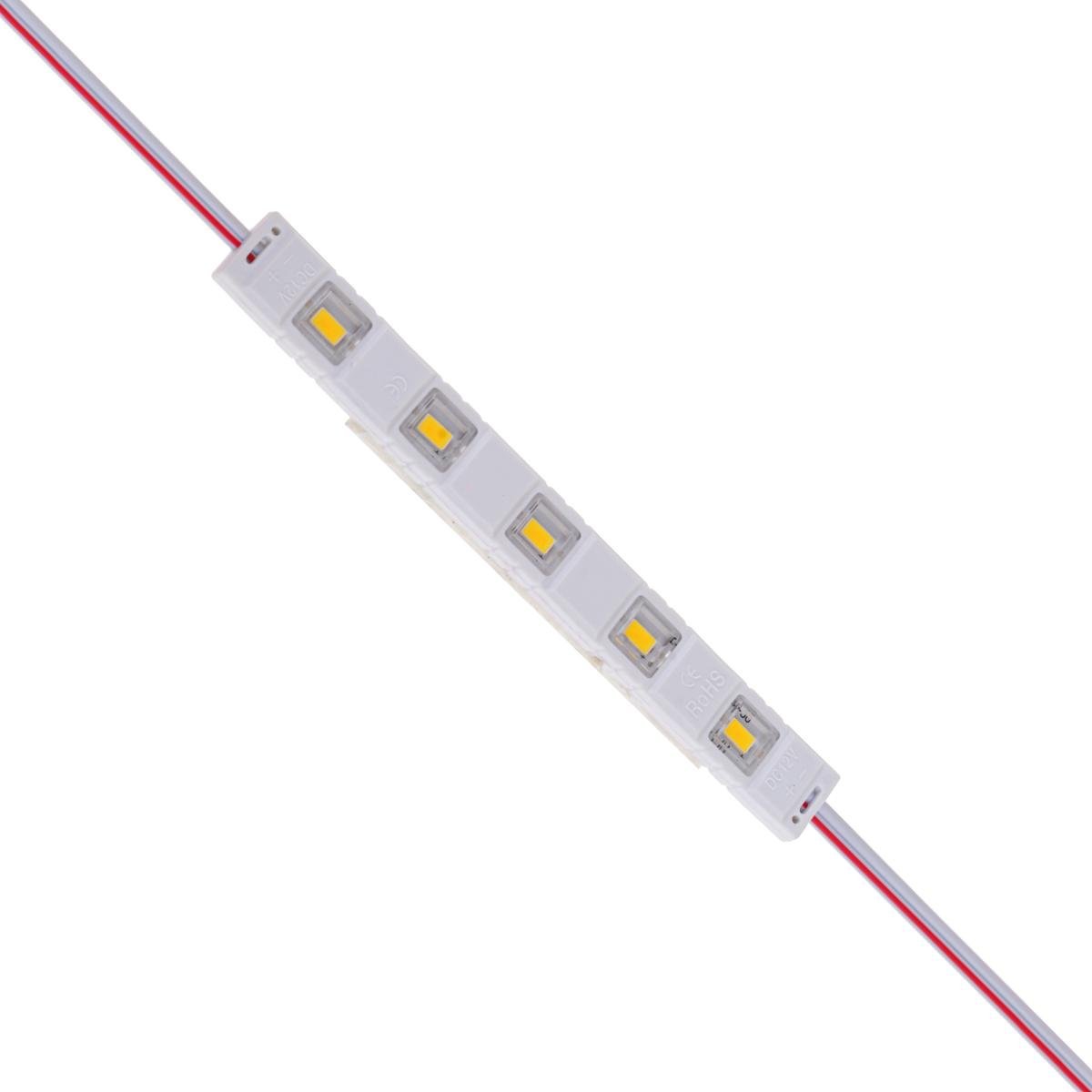 Світлодіодний модуль BY-093/5 Led SMD2835 W W 12 V IP65 (33-468)