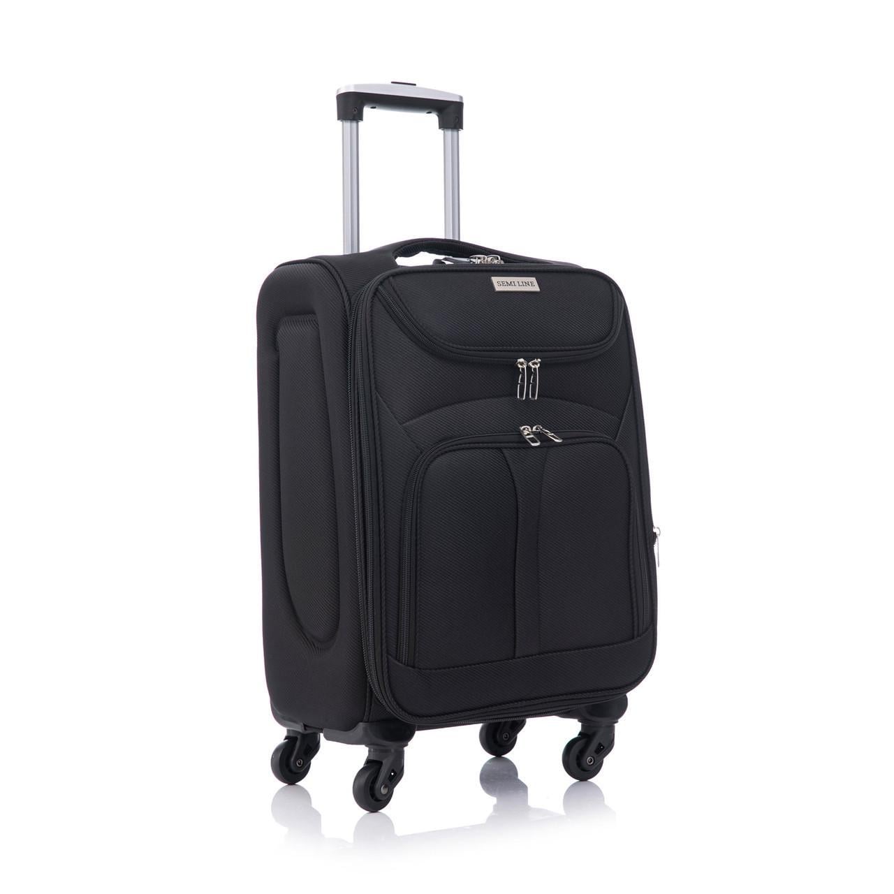 Валіза SEMI LINE 20" S Black (T5961-1)