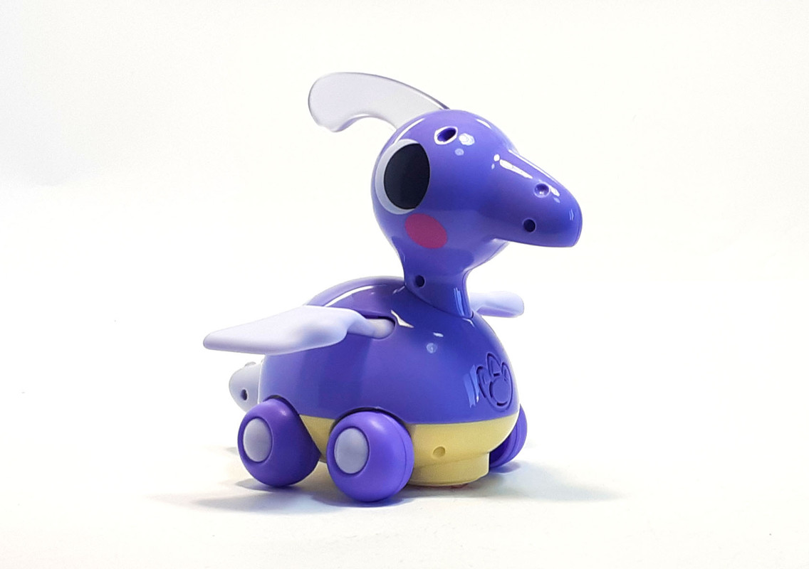 Каталка Hola Toys Динозаврик 18 см Фіолетовий (91530f1) Каталка Hola Toys Динозаврик 18 см Фіолетовий (91530f1)