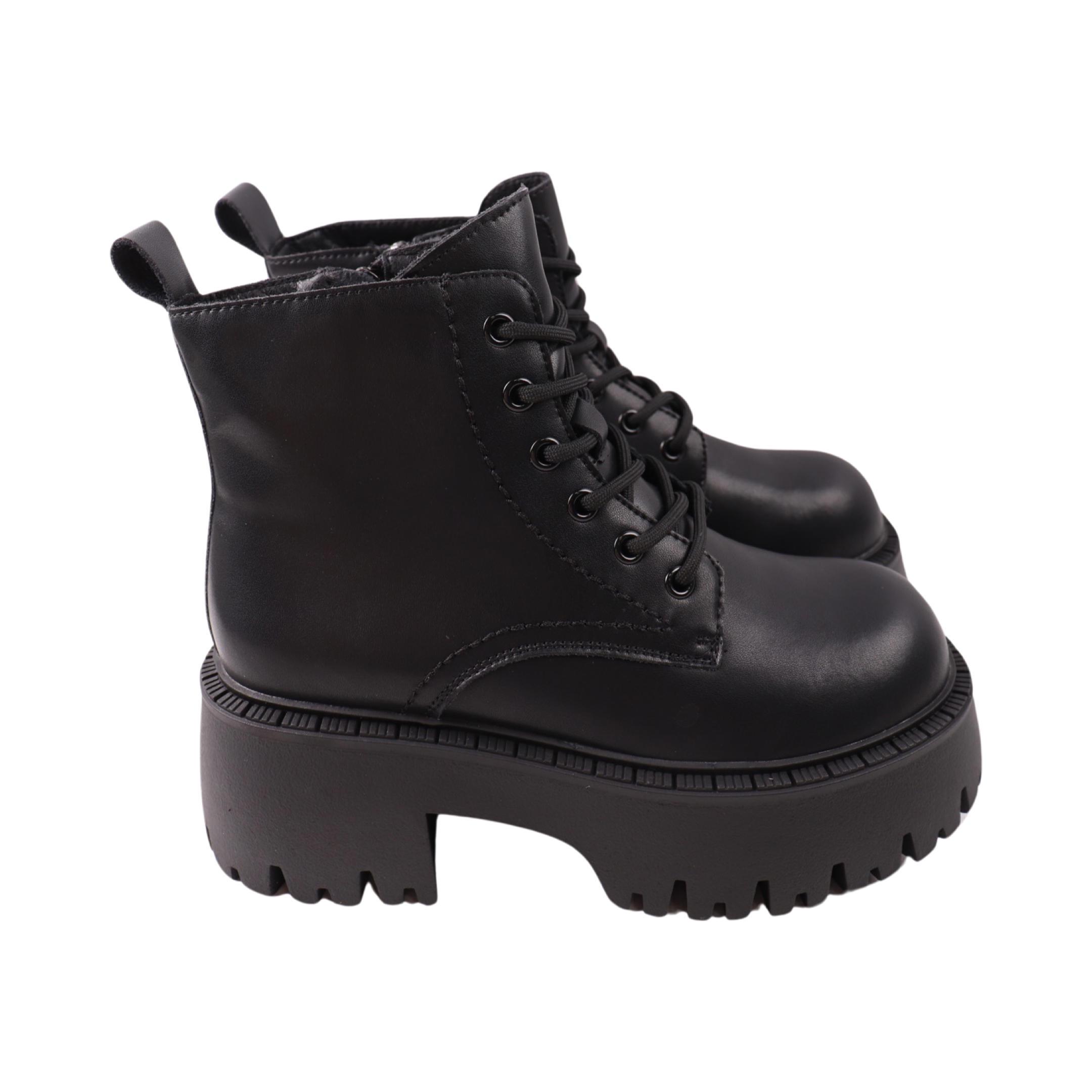 Ботинки женские Gifanni натуральная кожа р. 40 Черный (250-23DHC)