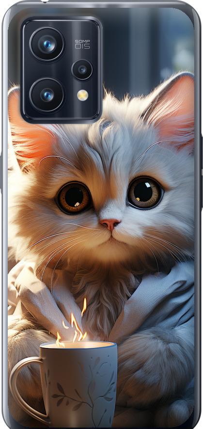 Чехол на Realme 9 White cat (5646u-2866-42517)